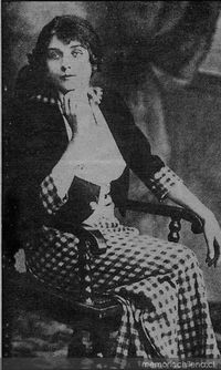 Teresa Wilms Montt en Iquique, 1914