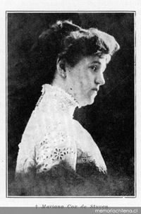 Mariana Cox Stuven, 1871-1914