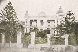 Casa de Jorge Hörmann, casi esquina de la calle Castillo