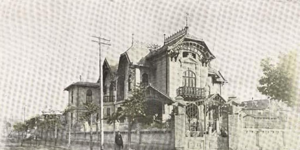 Casa habitación  del almirante don Juan Simpson, en la Avenida Libertad