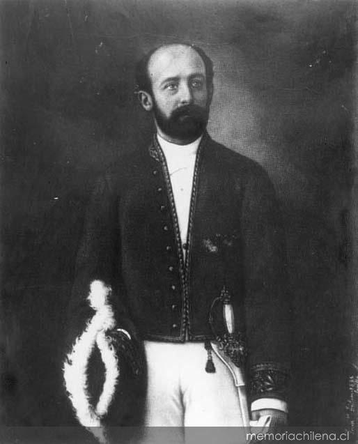 José Toribio Medina en uniforme diplomático durante su misión en España