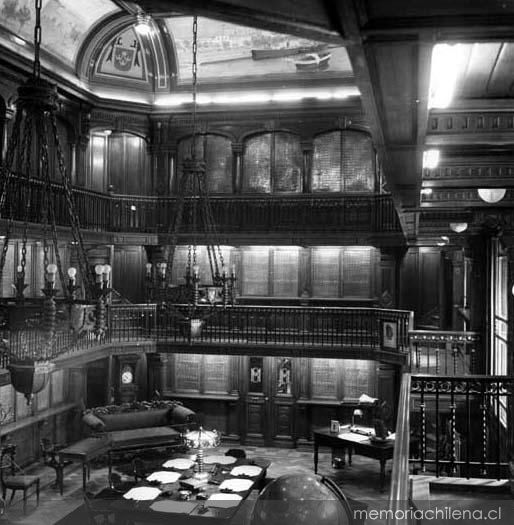 Interior de la Sala Medina vista desde arriba