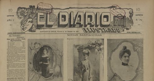 El Diario Ilustrado. Santiago. N° 204. (24 de octubre de 1902).