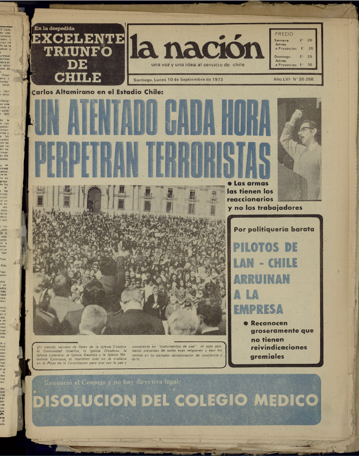 10 de septiembre de 1973 10 de septiembre de 1973
