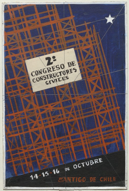 Bosquejo del afiche para el 2° Congreso Nacional de Constructores Civiles Bosquejo del afiche para el 2° Congreso Nacional de Constructores Civiles