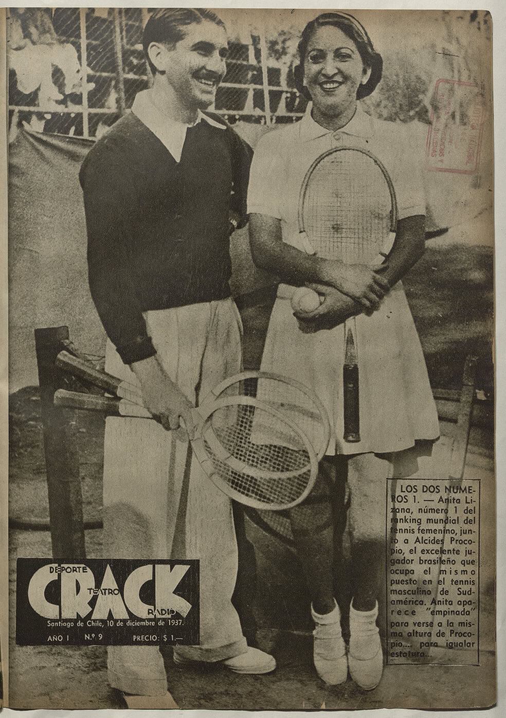 Crack. Año I, número 9, 10 de diciembre de 1937 Crack. Año I, número 9, 10 de diciembre de 1937