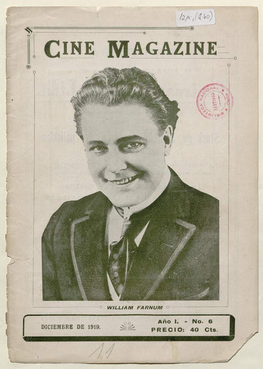 Cine magazine. Año I, número 6, diciembre de 1919 Cine magazine. Año I, número 6, diciembre de 1919