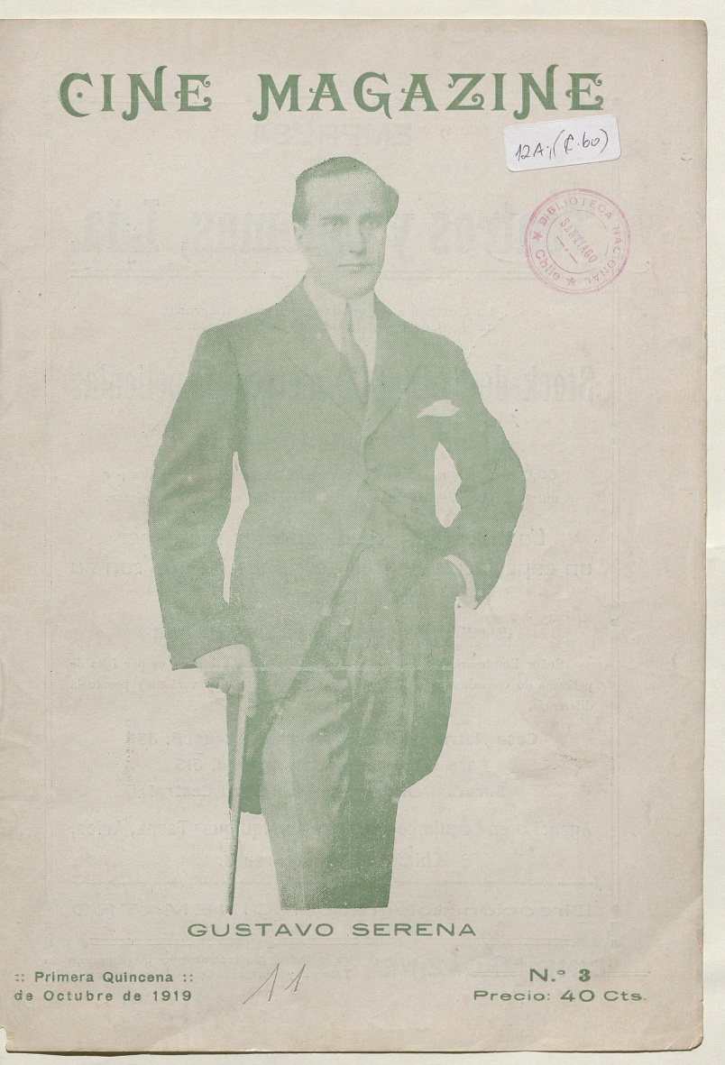 Cine magazine. Año I, número 3, primera quincena de octubre de 1919 Cine magazine. Año I, número 3, primera quincena de octubre de 1919