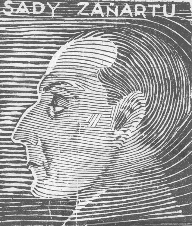 Dibujo de Sady Zañartu, 1928 - Memoria Chilena, Biblioteca Nacional de ...