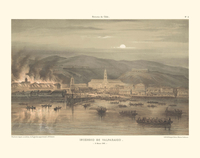 Incendio de Valparaíso, 15 de mayo, 1845
